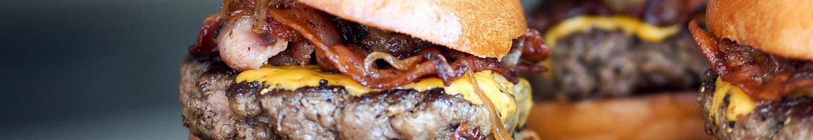 Eating American (Traditional) Burger at K-N Root Beer Drive-In restaurant in Amarillo, TX.